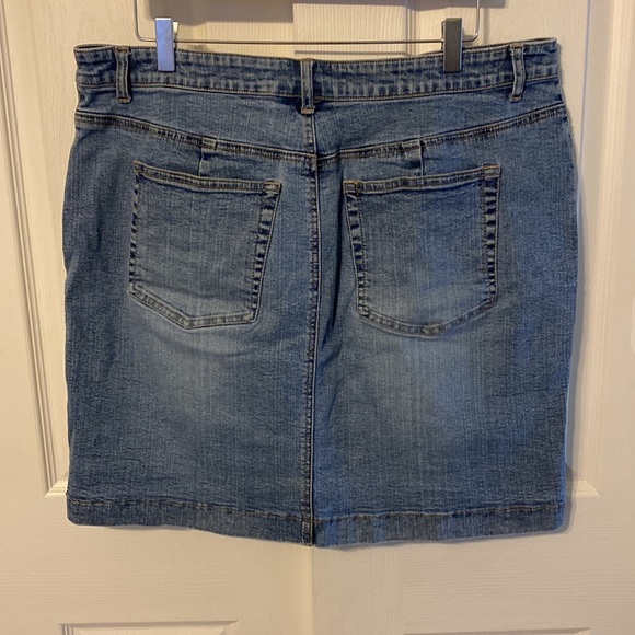 Venezia Jeans denim skirt light size 18 - Picture 6 of 6